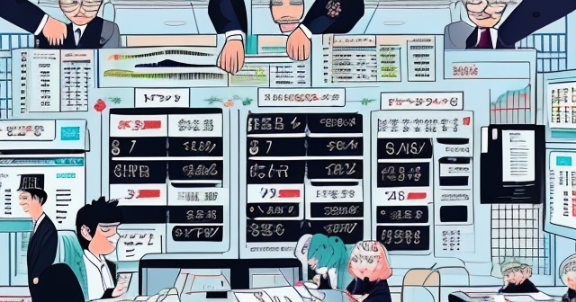 日本的經濟前景，包括通貨膨脹和工資的圖示