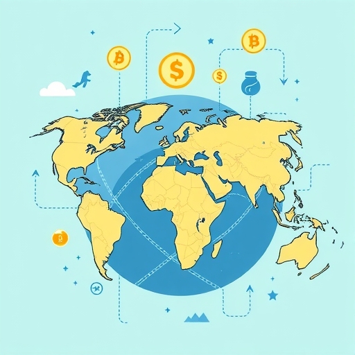 去中心化金融系統的全球金融服務共享概念