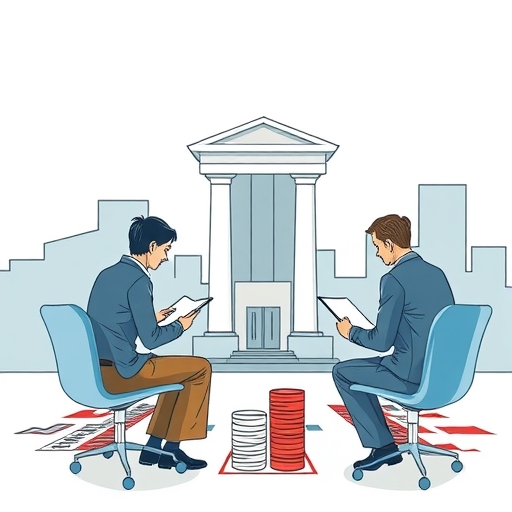 企業財務策略的圖示