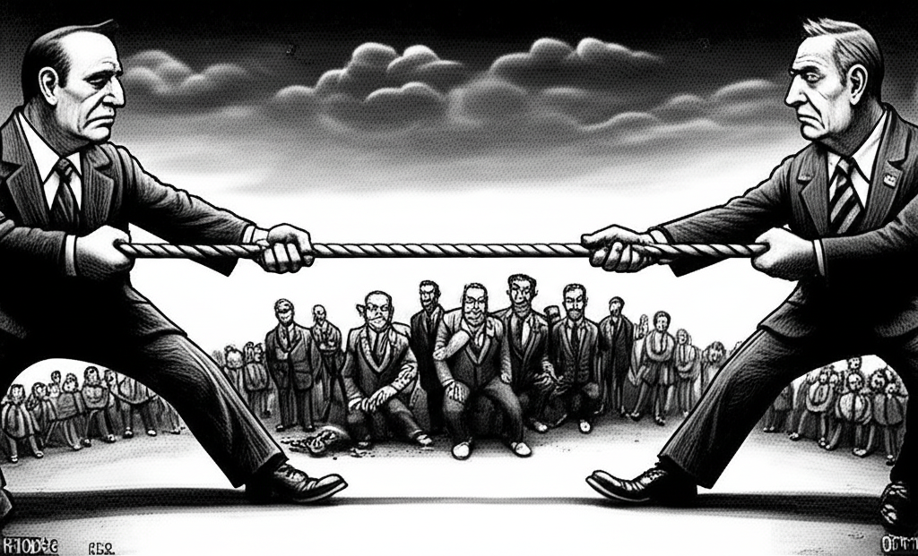 一幅動態圖解，全球貨幣從美元符號流向不同區域經濟體，象徵資本多元化與非美元貨幣崛起。