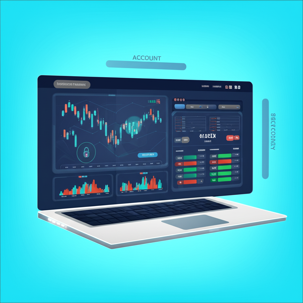 安全的線上交易平台介面示意圖,強調加密保護與即時執行功能