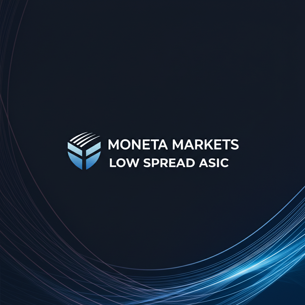 Moneta Markets 低點差與 FCA 監管標誌,突顯其專業形象