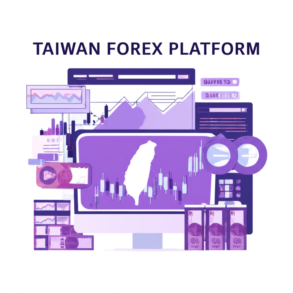 台灣外匯交易平台示意圖,展現多元資產與交易介面整合