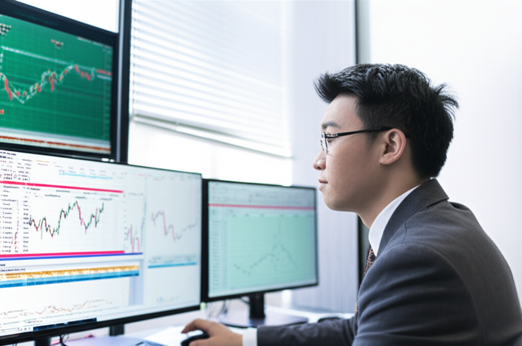 亞洲投資者分析外匯走勢圖