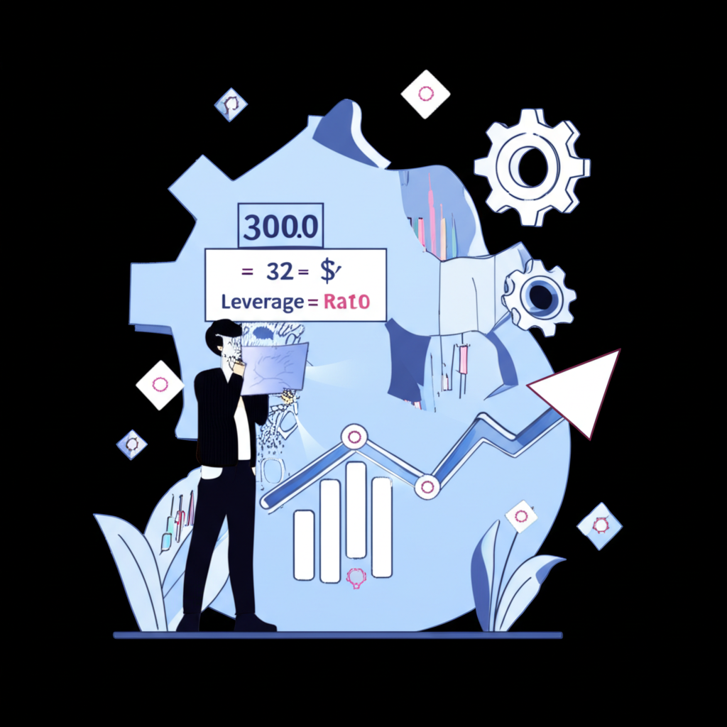 投資者管理外匯槓桿風險的示意圖