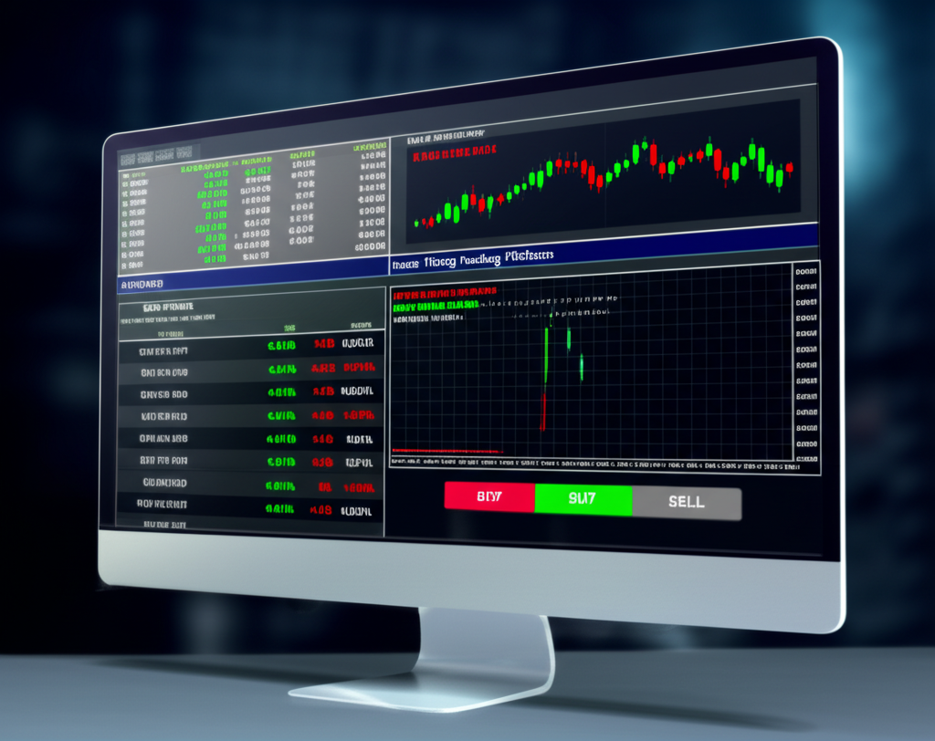 外匯交易平台快速執行示意圖