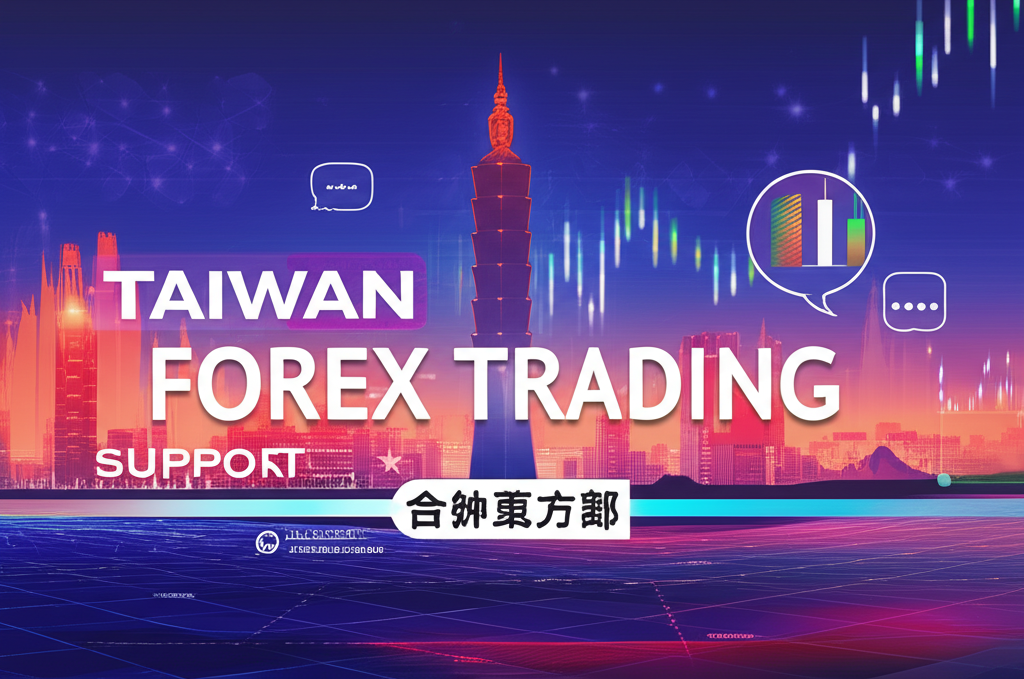 Taiwan forex trading support illustration