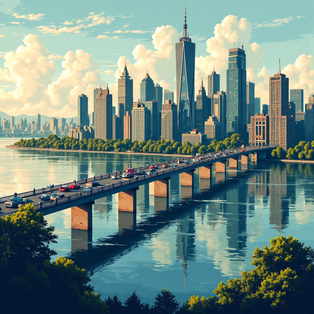 安全數字橋樑連接區塊鏈城市與真實世界數據地圖