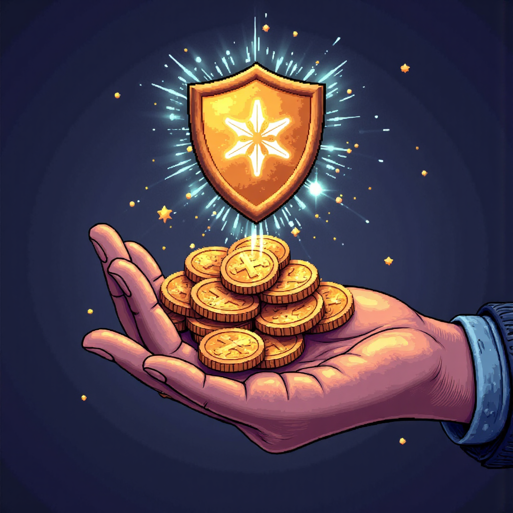 LINK 代幣質押形成保護盾牌環繞智能合約