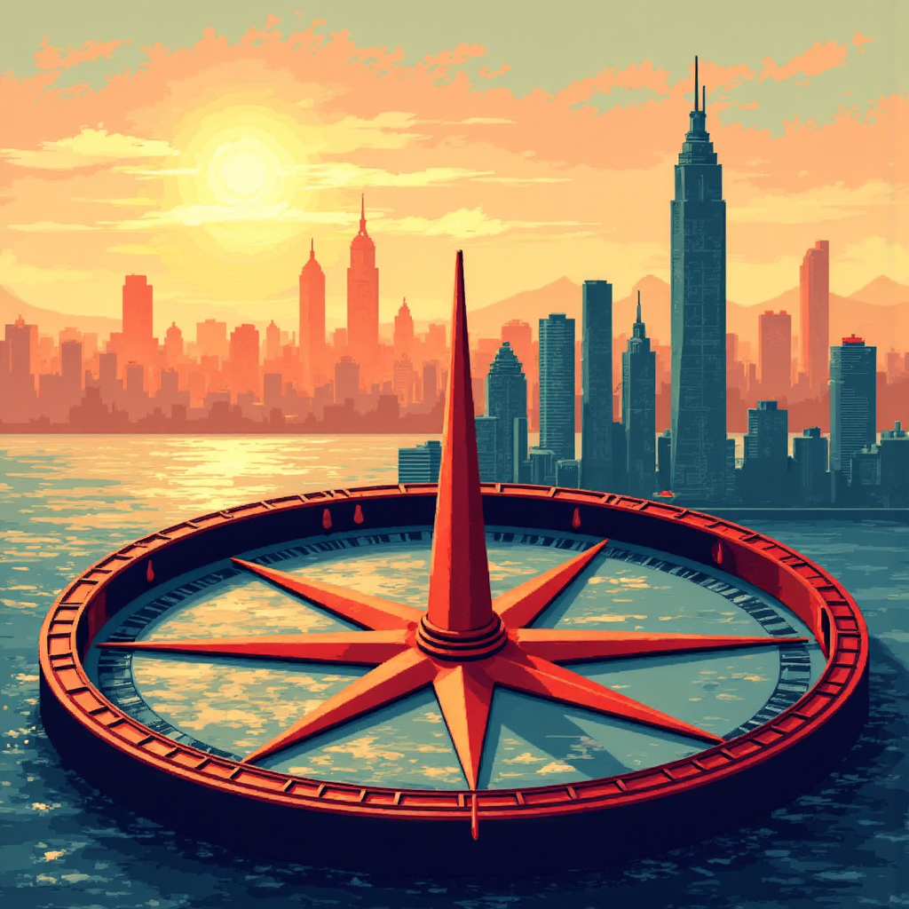 恆生指數股市成長圖像,象徵樂觀與發展